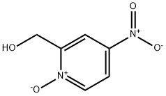 2-羟甲基-4-硝基吡啶氮氧化物,77345-71-2,结构式