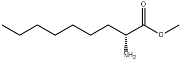R-2-amino-Nonanoic acid methyl ester 化学構造式