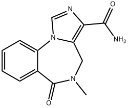 5-甲基-6-氧亚基-5,6-二氢-4H-苯并[F]咪唑并[1,5-A][1,4]二氮杂卓-3-甲酰胺, 78756-47-5, 结构式