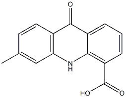 4-Acridinecarboxylic acid, 9,10-dihydro-6-methyl-9-oxo-