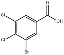 3-bromo-4,5-dichlorobenzoic acid Structure