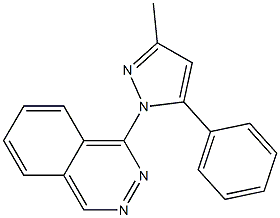 Phthalazine, 1-(3-methyl-5-phenyl-1H-pyrazol-1-yl)-
