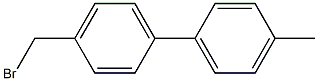 4-(溴甲基)-4'-甲基-1,1'-联苯 结构式