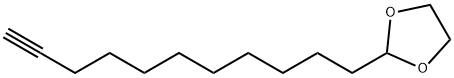 1,3-Dioxolane, 2-(10-undecynyl)- 结构式