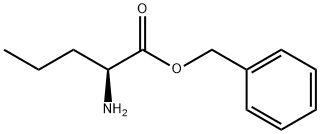 2-Amino-pentanoic acid benzyl ester 化学構造式
