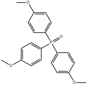 Phosphine oxide, tris(4-methoxyphenyl)- Structure