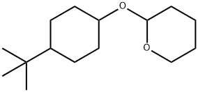 2H-Pyran, 2-[[4-(1,1-dimethylethyl)cyclohexyl]oxy]tetrahydro- Struktur