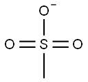 Methanesulfonate , 804-53-5, 结构式