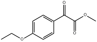 4-エトキシベンゾイルぎ酸メチル 化学構造式