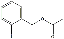 Benzenemethanol, 2-iodo-, acetate Struktur