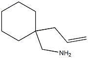 Cyclohexanemethanamine, 1-(2-propenyl)- Structure