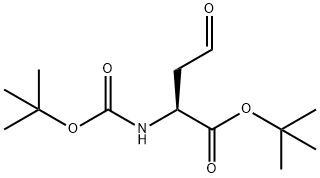 (S)-叔丁基2-((叔丁氧基羰基)氨基)-4-氧代丁酸酯, 81323-59-3, 结构式