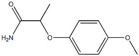 2-(4-methoxyphenoxy)propanamide,815622-52-7,结构式