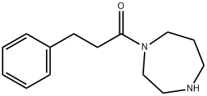 1-(1,4-diazepan-1-yl)-3-phenylpropan-1-one Struktur