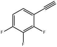 1-乙炔基-2,3,4-三氟苯 结构式