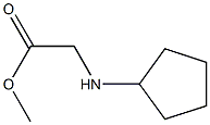 R-Cyclopentylglycine methyl ester Structure