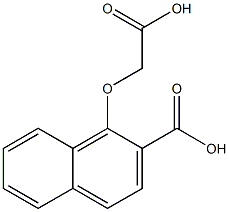 2-Naphthalenecarboxylic acid, 1-(carboxymethoxy)-