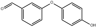 3-(4-Hydroxy-phenoxy)-benzaldehyde Structure