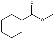 Cyclohexanecarboxylic acid, 1-methyl-, methyl ester Struktur