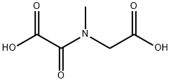 Glycine, N-(carboxycarbonyl)-N-methyl- Structure