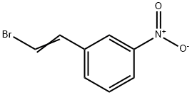 BENZENE, 1-(2-BROMOETHENYL)-3-NITRO- Struktur