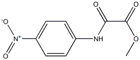 Acetic acid, [(4-nitrophenyl)amino]oxo-, methyl ester Structure