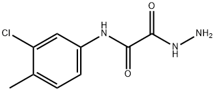 N-(3-chloro-4-methylphenyl)-1-(hydrazinecarbonyl)formamide Structure