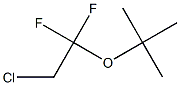 Propane, 2-(2-chloro-1,1-difluoroethoxy)-2-methyl- Structure
