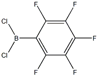 Borane, dichloro(pentafluorophenyl)- Struktur