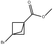 METHYL 3-BROMOBICYCLO[1.1.1]PENTANE-1-CARBOXYLATE,83249-14-3,结构式
