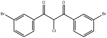 1,3-双(3-溴苯基)-2-氯丙烷-1,3-二酮, 832737-71-0, 结构式