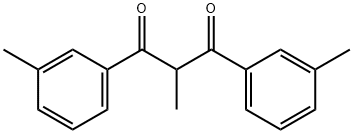 2-methyl-1,3-bis(3-methylphenyl)propane-1,3-dione Structure