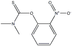 Carbamothioic acid,N,N-dimethyl-, O-(2-nitrophenyl) ester Struktur