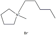 N-戊基-N-甲基吡咯烷溴盐 结构式