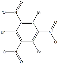 1,3,5-三溴-2,4,6-三硝基苯 结构式