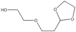 Ethanol, 2-[2-(1,3-dioxolan-2-yl)ethoxy]- Structure