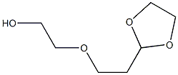 Ethanol, 2-[2-(1,3-dioxolan-2-yl)ethoxy]- Struktur