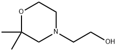 2-(2,2-dimethylmorpholino)ethanol, 83497-79-4, 结构式