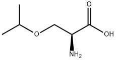 (2S)-2-AMINO-3-(PROPAN-2-YLOXY)PROPANOIC ACID 结构式