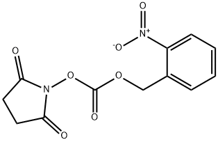 2,5-二氧代吡咯烷-1-基 (2-硝基苄基)碳酸酯, 83955-69-5, 结构式