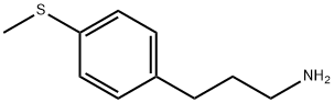 Benzenepropanamine,4-(methylthio)- Struktur