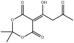 1,3-Dioxane-4,6-dione, 5-(1-hydroxy-3-oxobutylidene)-2,2-dimethyl-