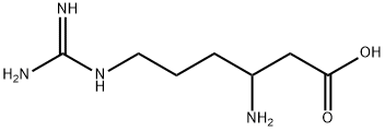 DL-BETA-高精氨酸 结构式