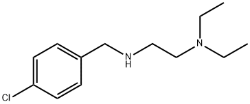 N-[(4-chlorophenyl)methyl]-N',N'-diethylethane-1,2-diamine Struktur