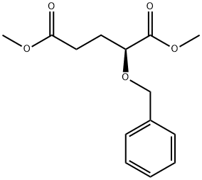 Pentanedioic acid, 2-(phenylmethoxy)-, dimethyl ester, (2S)- Structure