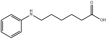 6-アニリノヘキサン酸 化学構造式