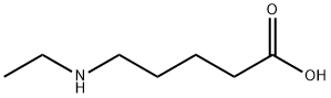 5-(ethylamino)- Pentanoic acid Structure