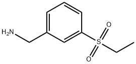 [3-(ethanesulfonyl)phenyl]methanamine Struktur