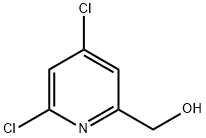 (4,6-Dichloropyridin-2-yl)methanol, 856163-79-6, 结构式