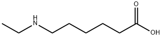6-(ethylamino)- Hexanoic acid Structure